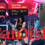 Geniet van het Guns N' Roses concert in Landgraaf met een SanDisk micro SD kaart.