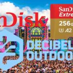 Decibel Outdoor beleef je met een SanDisk Extreme microSD kaart.